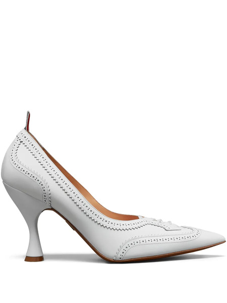  Thom Browne Leather Pumps - White 