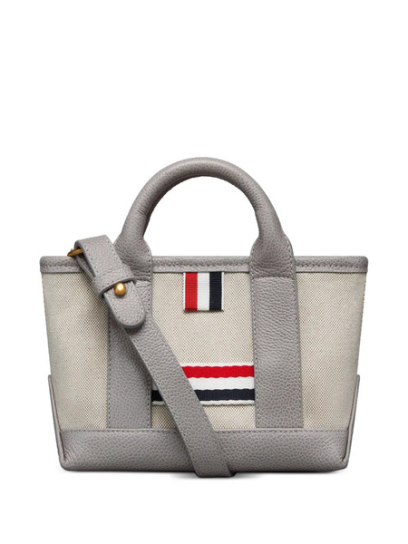  Thom Browne Micro Tool Tote Bag - Grey 
