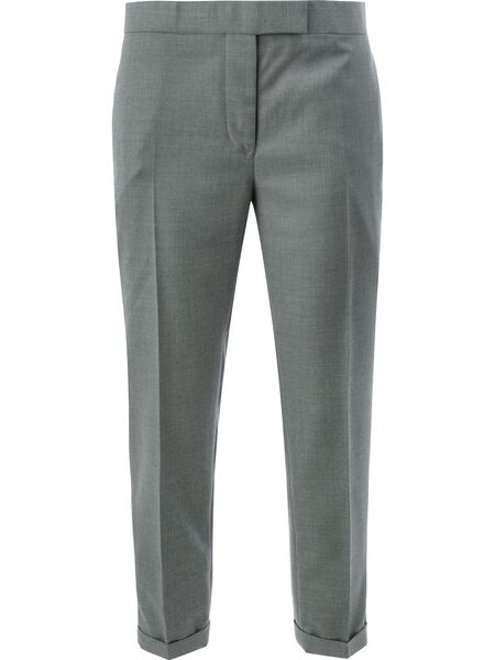  Thom Browne Mid-rise Tailored Trousers - Grey 