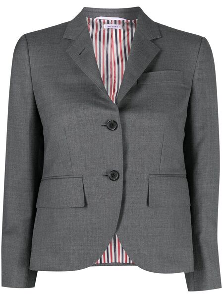  Thom Browne Notched-lapel Single-breasted Blazer - Grey 