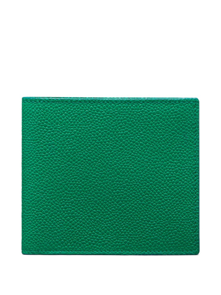  Thom Browne Pebble-grain Bifold Wallet - Green 