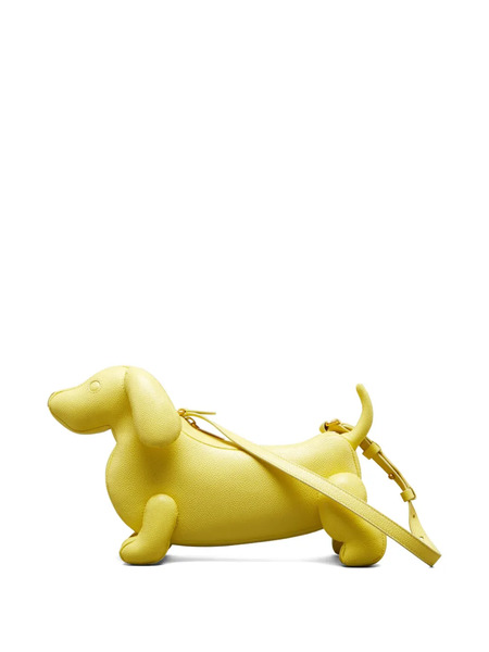  Thom Browne Pebble Grain Hector Tote Bag - Yellow 