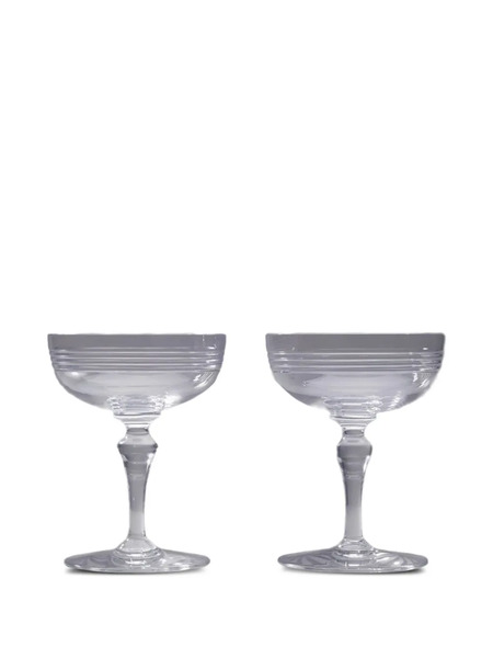  Thom Browne Ribbed Coupe (set Of Two) - White 