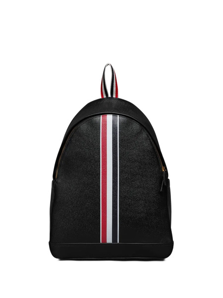  Thom Browne Rwb Stripe-detail Backpack - Black 