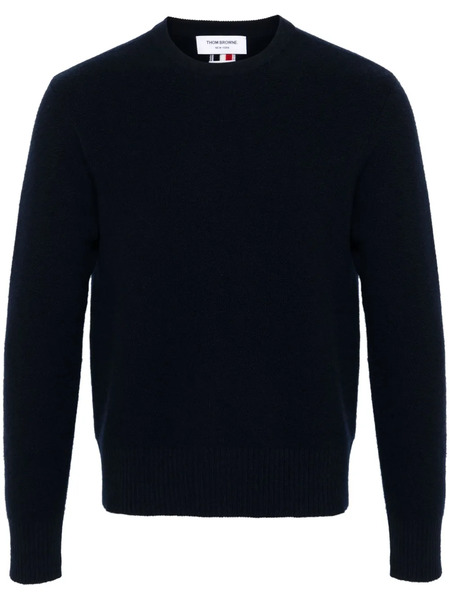  Thom Browne Rwb Stripe Wool Jumper - Blue 