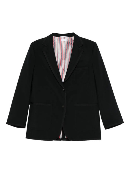  Thom Browne Single-breasted Blazer - Blue 