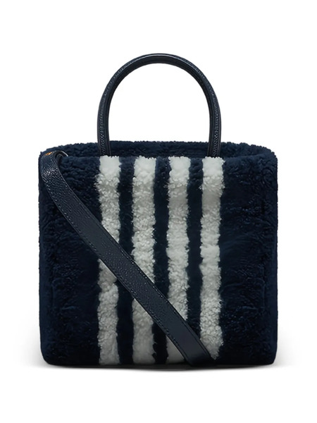  Thom Browne Small Book Tote Bag - Blue 
