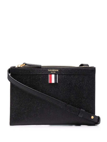  Thom Browne Small Crossbody Document Holder - Black 