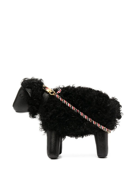  Thom Browne Small Sheep Shoulder Bag - Black 