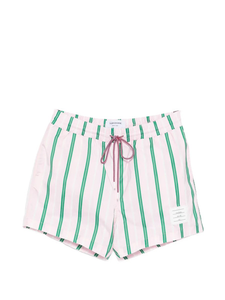  Thom Browne Striped Swim Shorts - Pink 
