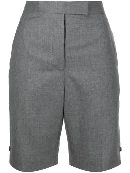  Thom Browne Tailored High-waist Shorts - Grey 