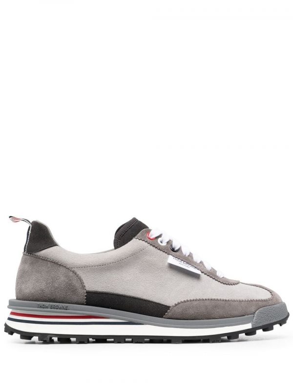  Thom Browne Tech Runner Sneakers - Grey 
