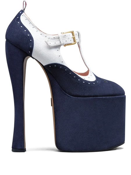  Thom Browne Thom John 4-bar Platform Pumps - Blue 