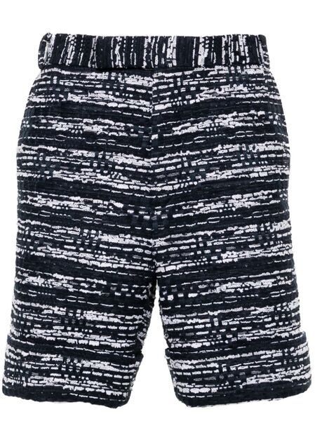  Thom Browne Tweed Tailored Shorts - Blue 