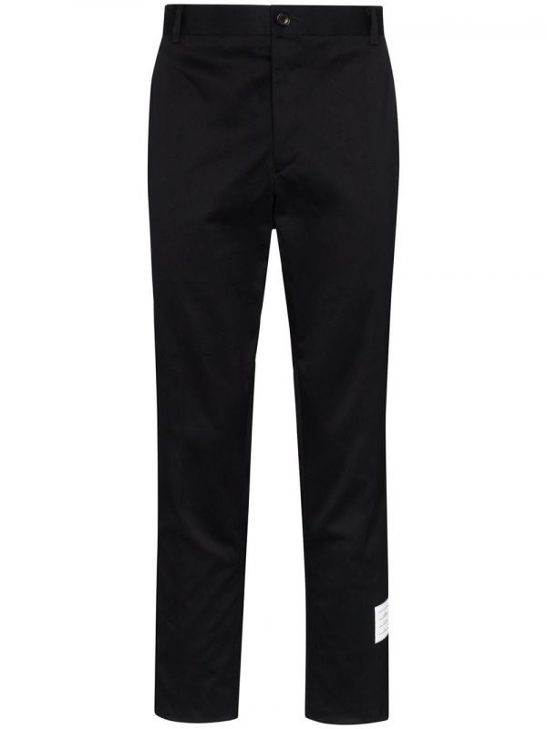  Thom Browne Unconstructed 4-bar Chino Trousers - Blue 
