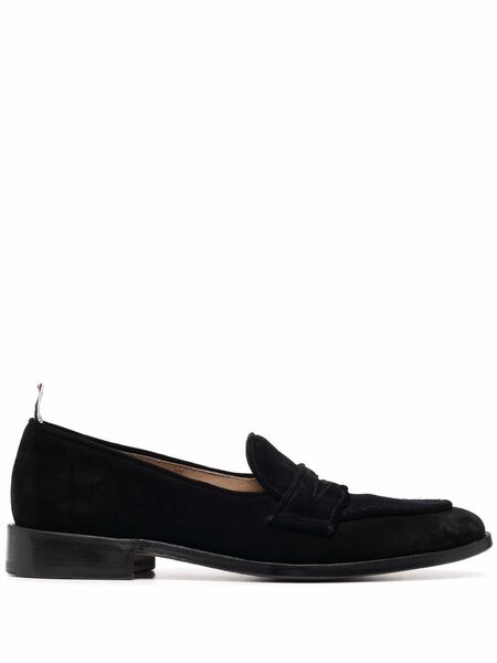  Thom Browne Varsity Penny-strap Loafers - Black 