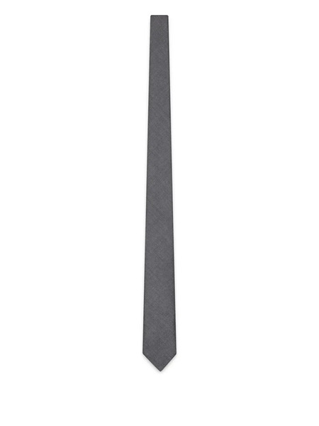  Thom Browne Wool Tie - Grey 