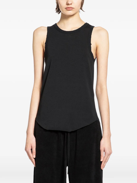  Thom Krom Distressed Tank Top - Black 