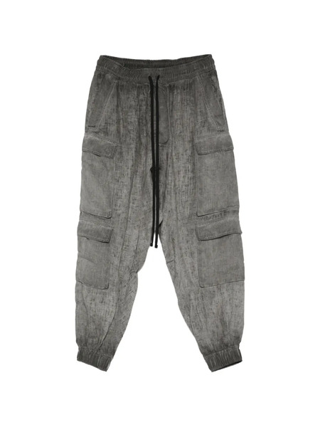  Thom Krom Drawstring Cargo Pants - Grey 