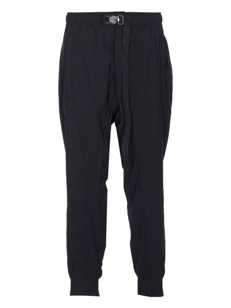  Thom Krom Elasticated-waistband Low-crotch Trousers - Black 