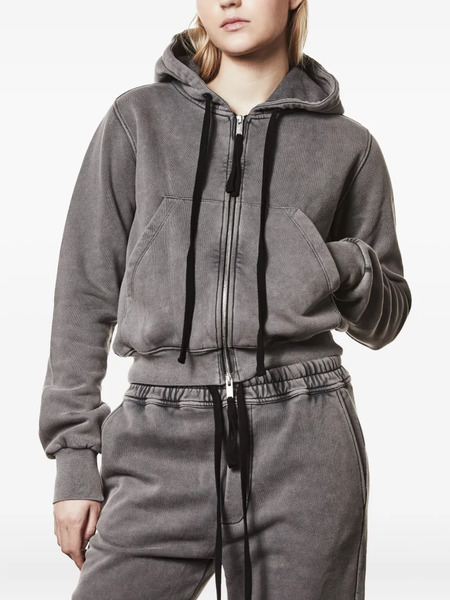  Thom Krom Hooded Zip-up Jacket - Grey 