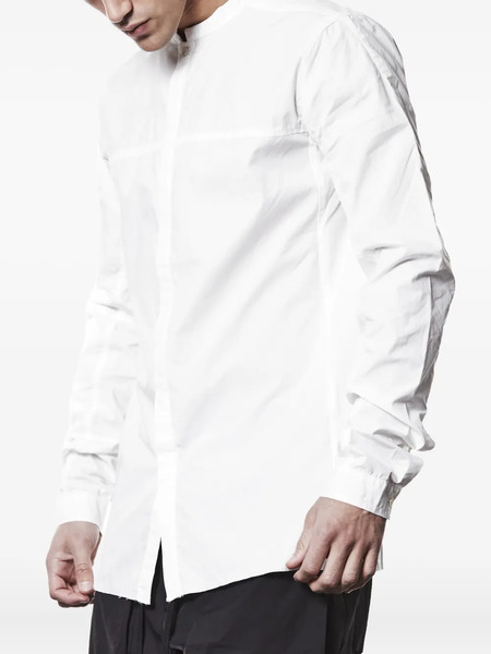  Thom Krom Mandarin-collar Long-sleeve Shirt - White 