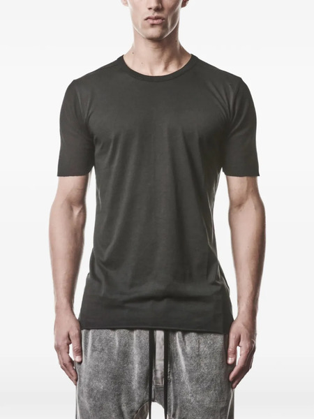  Thom Krom Ribbed-panel T-shirt - Black 