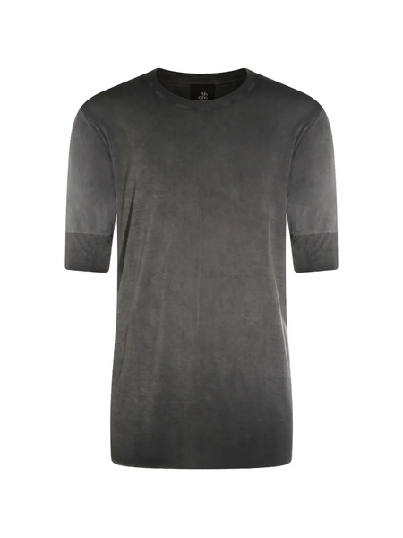  Thom Krom Ribbed Panel T-shirt - Grey 
