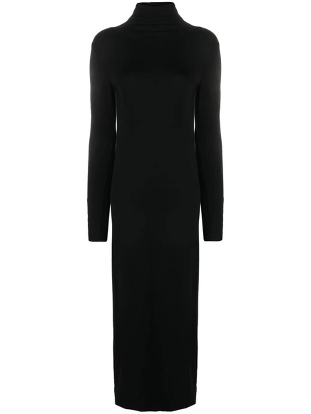  Thom Krom Roll-neck Jersey Maxi Dress - Black 