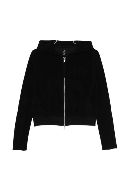  Thom Krom Zip-up Hoodie - Black 
