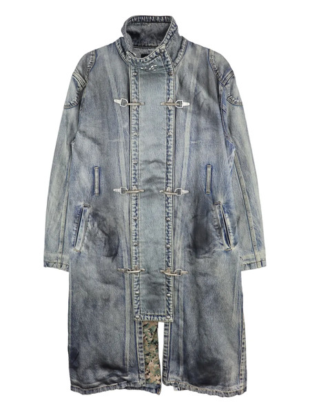  Thug Club Bio Soldier Denim Jacket - Blue 
