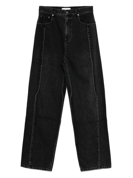  Tibi Seam-detailed Jeans - Black 