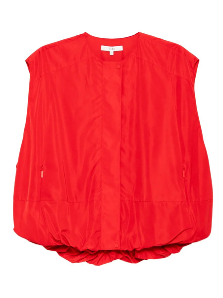  Tibi Sleeveless Blousant Vest - Red 