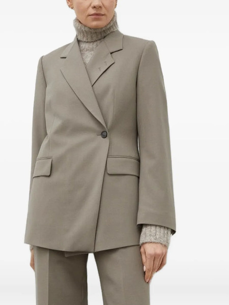  Tiger Of Sweden Double-breasted Lapel Blazer - Green 