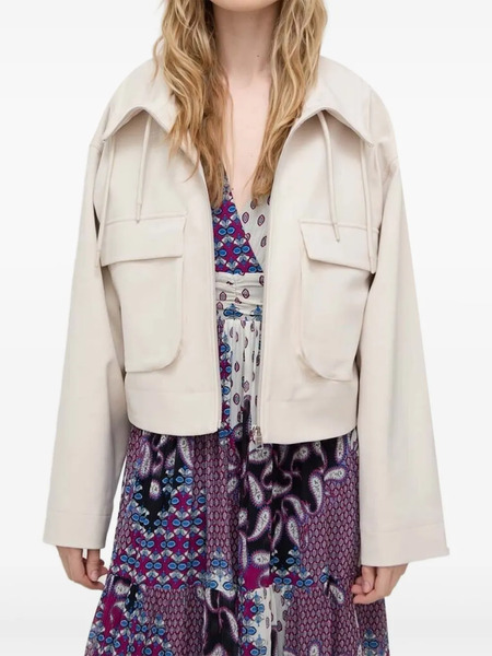  Tiger Of Sweden Patch-pocket Jacket - White 