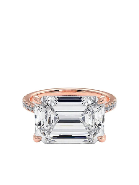  Tilla 14k Rose Gold Lab-grown Diamond Ring 