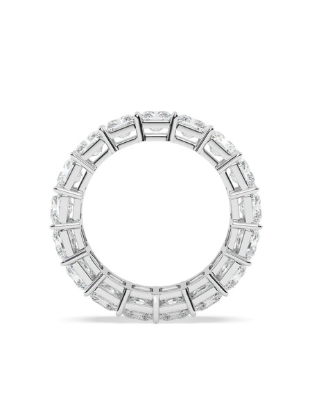  Tilla 14k White Gold Diamond Eternity Ring - Silver 