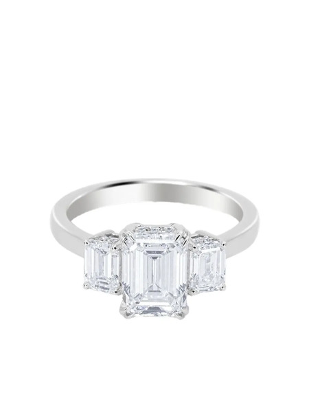  Tilla 14k White Gold Diamond Ring - Silver 