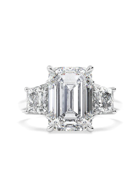  Tilla 14k White Gold Diamond Wedding Ring - Silver 