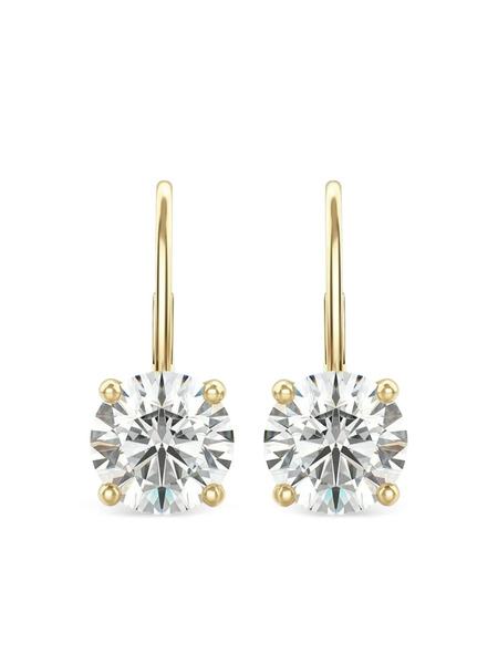  Tilla 14k Yellow Gold Diamond Earrings 