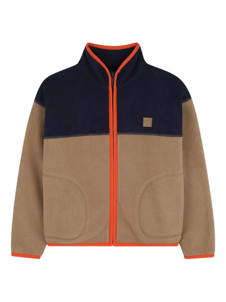  Timberland Kids Colour-block Fleece Sweatshirt - Brown 