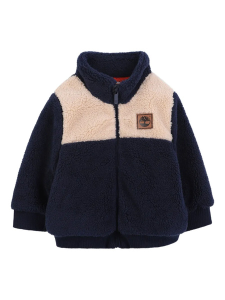  Timberland Kids Colour-blocked Fleece Sweashirt - Blue 