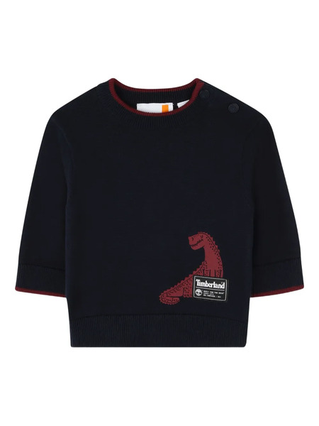  Timberland Kids Dinosaur-print Sweatshirt - Black 