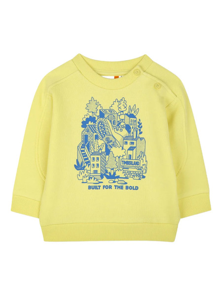  Timberland Kids Graphic-print Sweatshirt - Yellow 