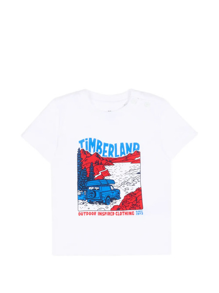  Timberland Kids Graphic-print T-shirt - White 