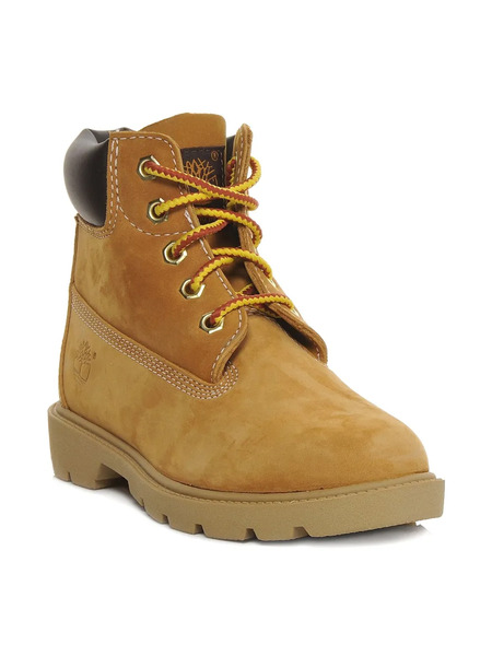  Timberland Kids 6-inch Classic Waterproof wheat Boots - Brown 