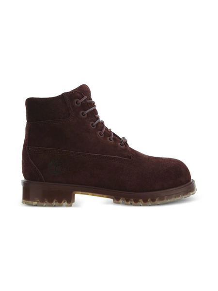  Timberland Kids 6 Inch dark Red Boots 