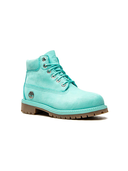  Timberland Kids 6 Inch Premium Waterproof blue Boots 