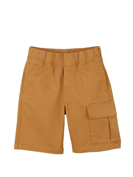  Timberland Kids Logo-patch Bermuda Shorts - Brown 