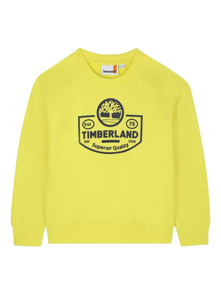  Timberland Kids Logo-print Sweatshirt - Yellow 